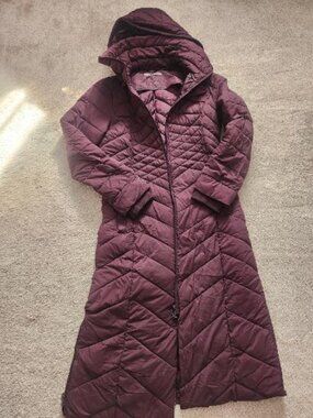 Bernardo Pull Length Puffer Coat Size S